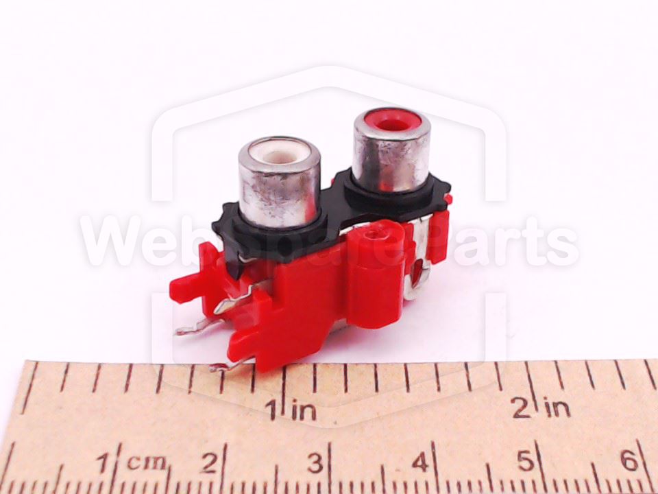 Aiwa NSX-HG Series 2×RCA Female Jacks for Vintage Audio Repair