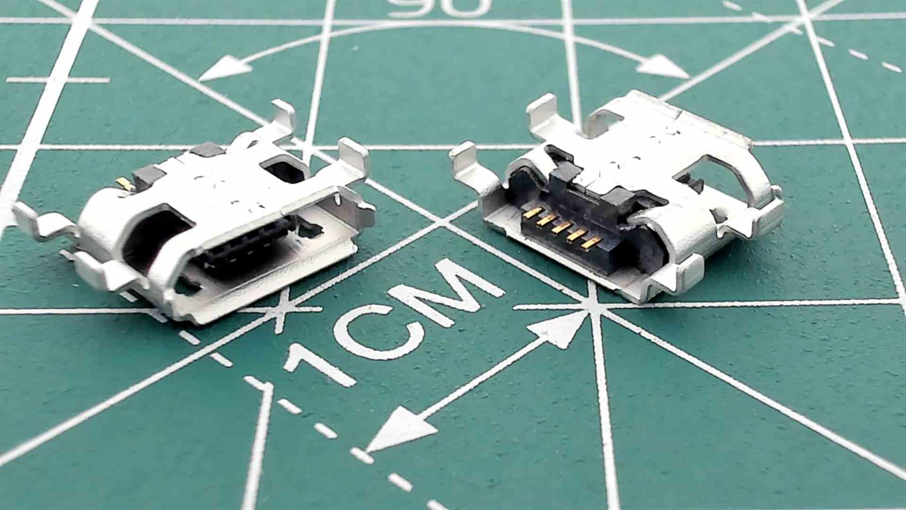 Micro USB Female Connector for PCB Soldering S7469