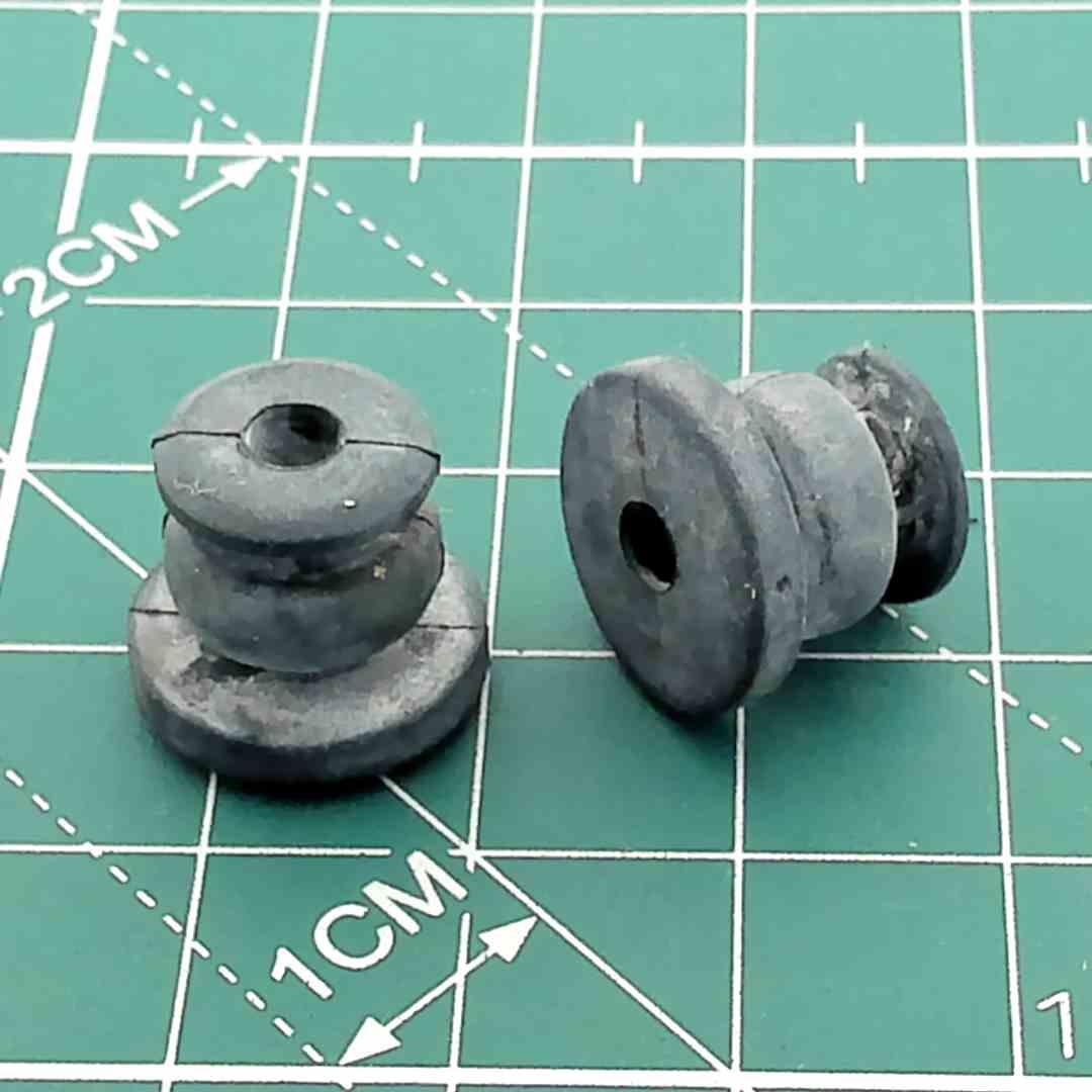 Anti-Vibration Rubber Grommets (Dampers) for CD DVD Blu-Ray Player Mechanisms