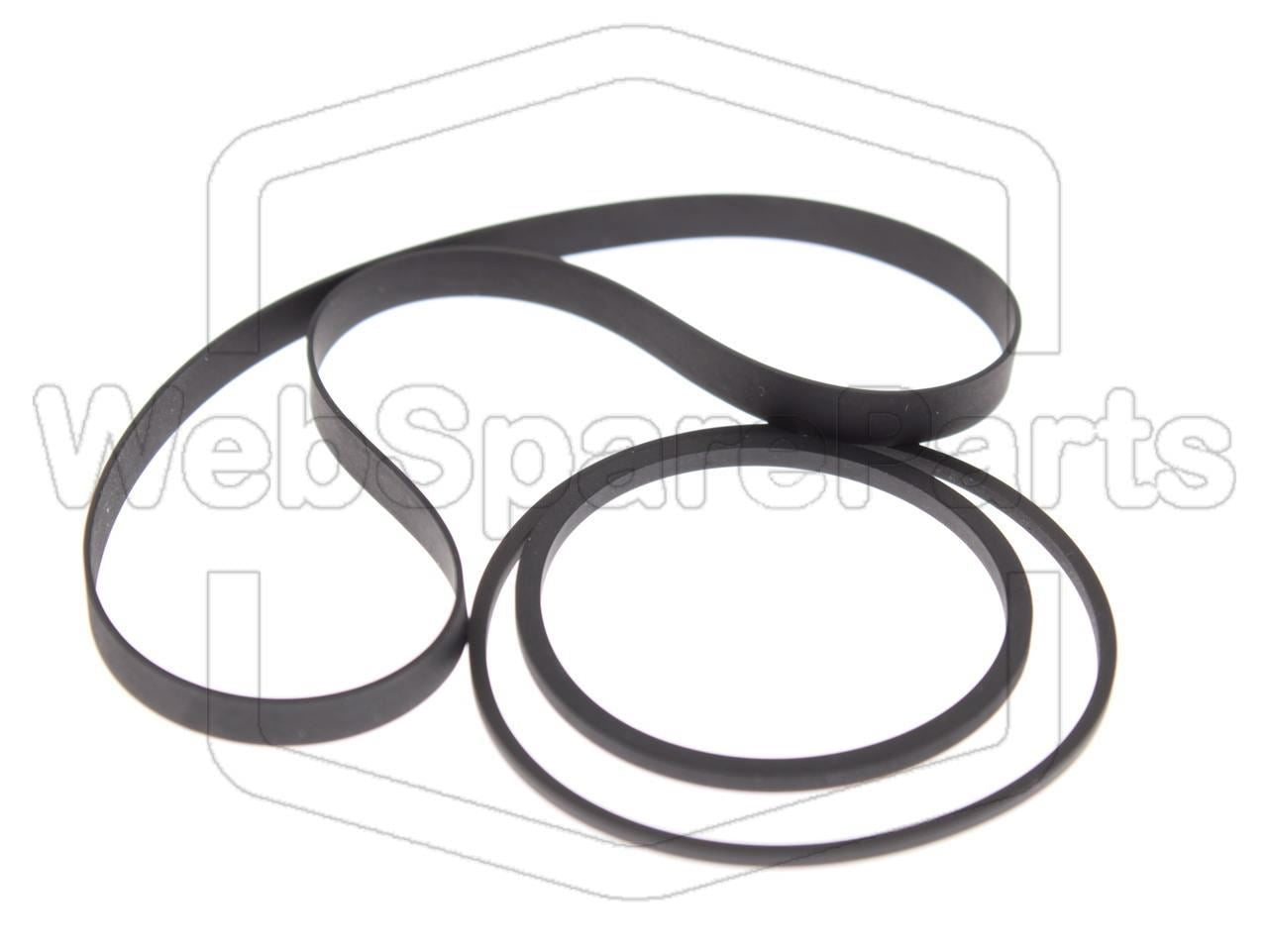 Belt Kit For Stereo Cassette Deck Kenwood KX-3050