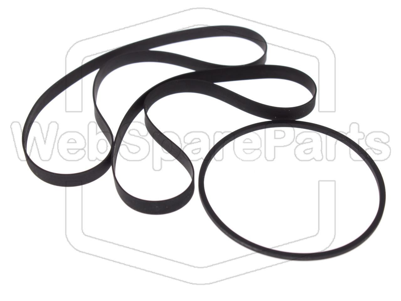 Belt Kit For Cassette Deck Sansui D-70CW
