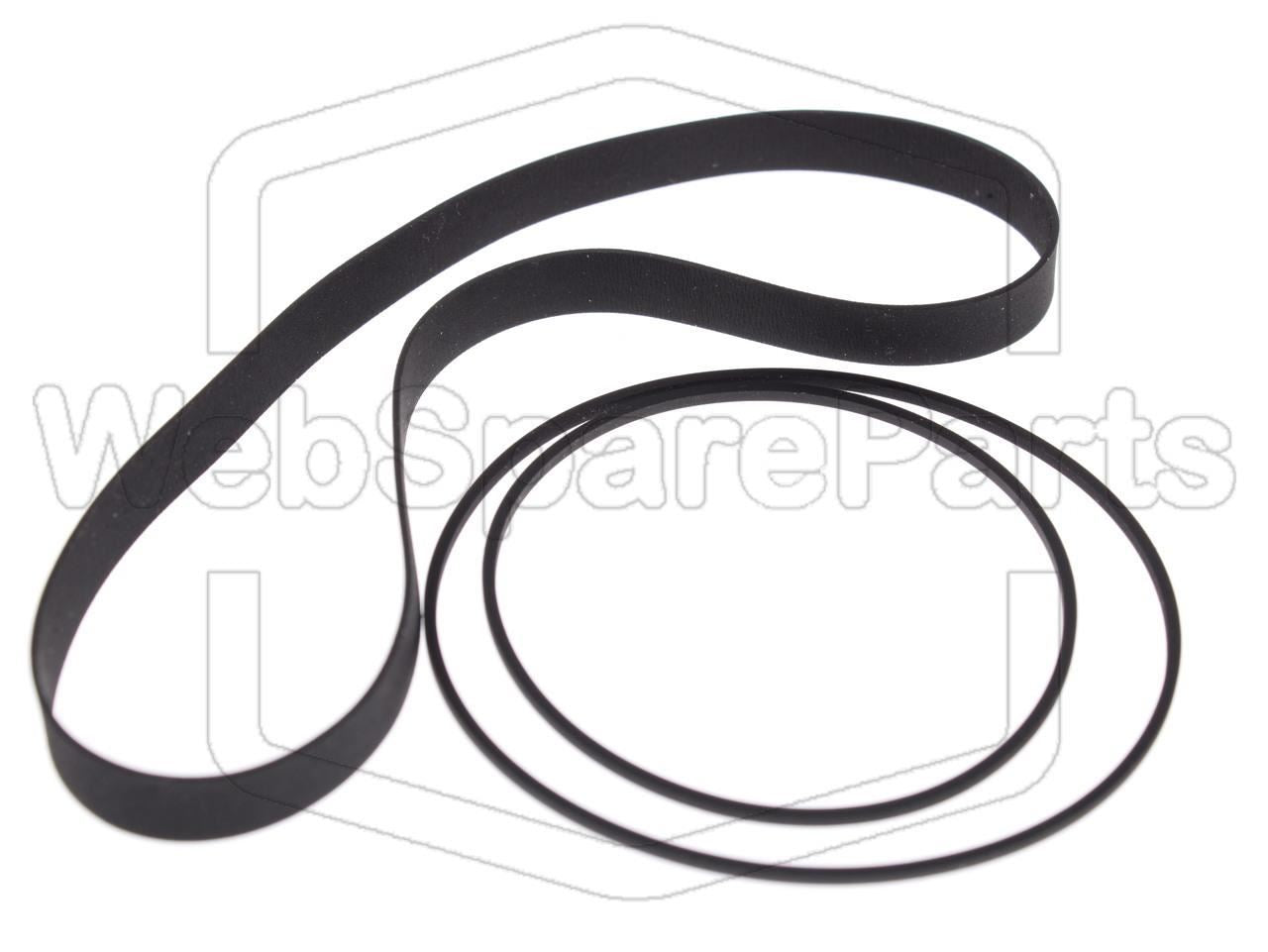 Belt Kit For Video Cassette Recorder Telefunken VR-2915