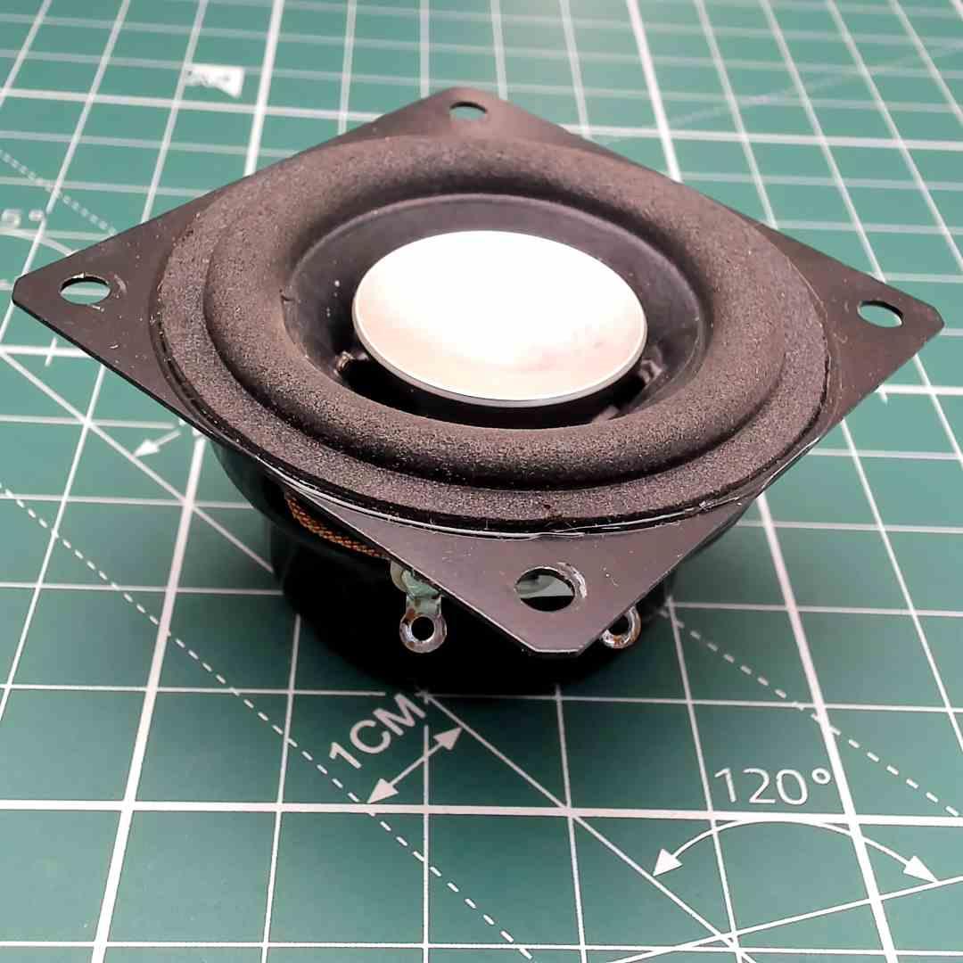 Replacement Speaker for Vintage Audio, 8 Ohm 8 W [50x50mm]
