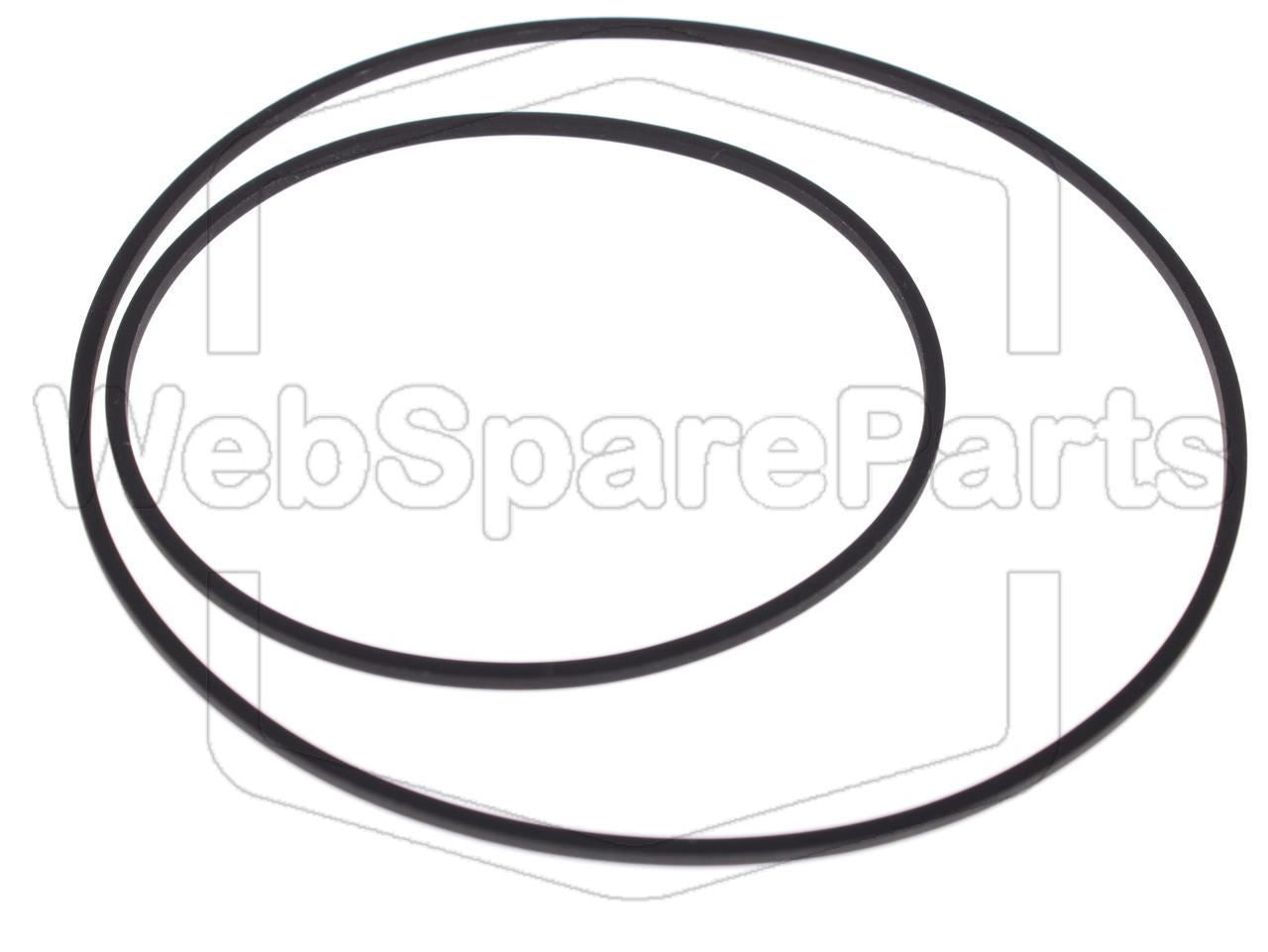 Belt Kit For Video Cassette Recorder Nordmende V-1010