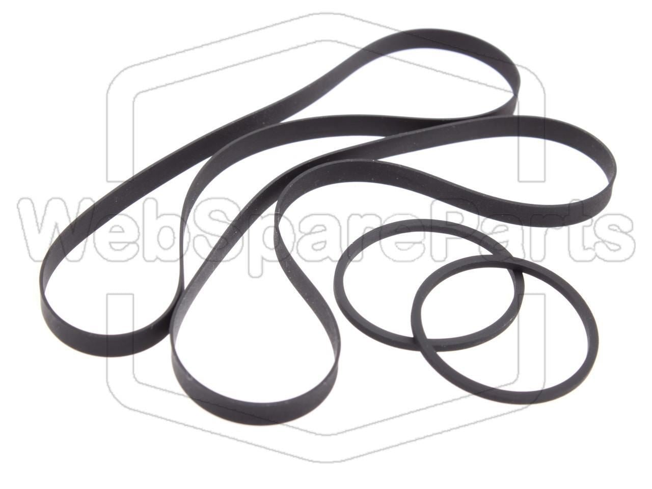 Belt Kit For Cassette Player Sony TC-WR665S