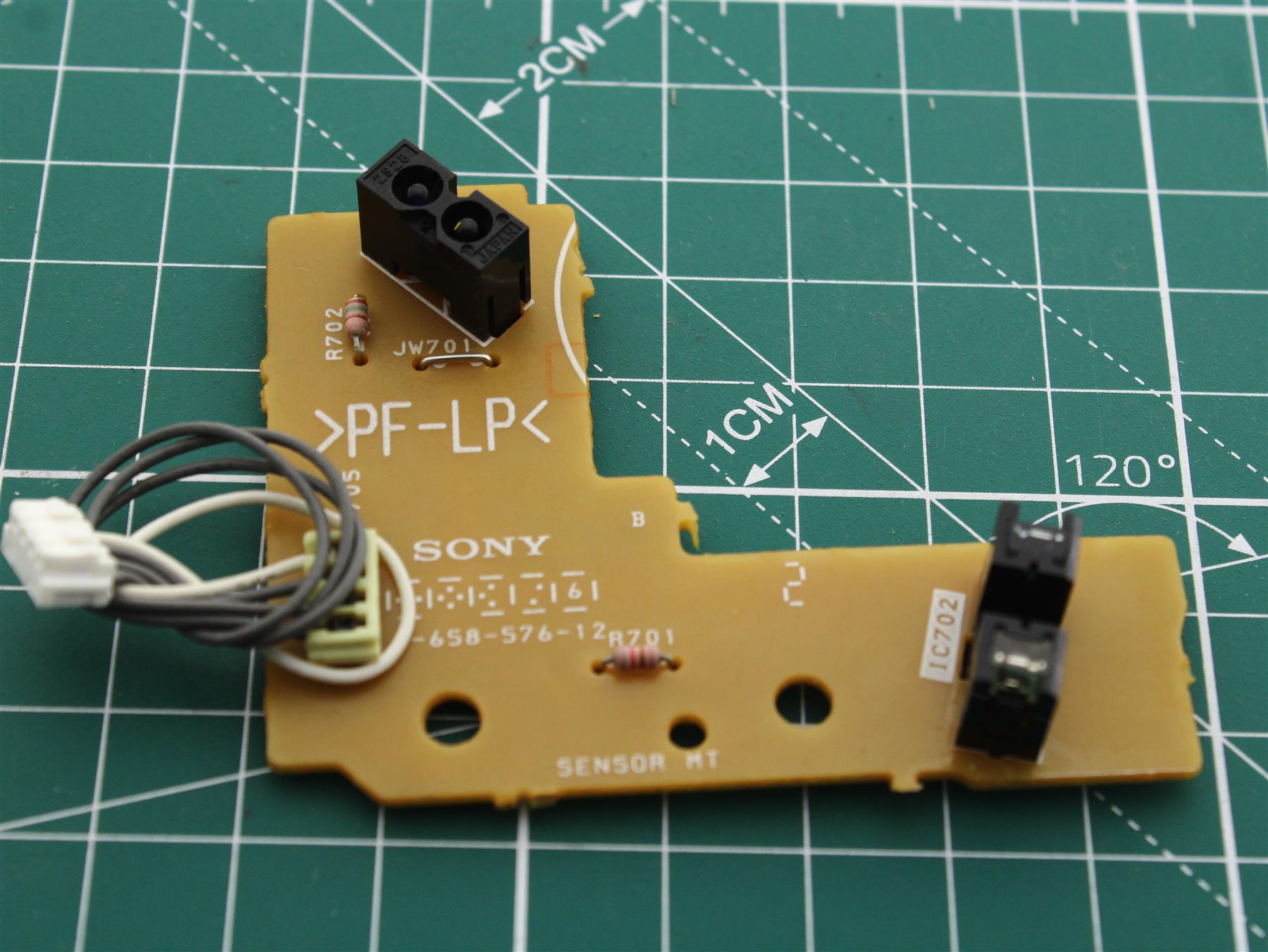 Sony 1-658-576-11 Sensor Board for CD Loading System