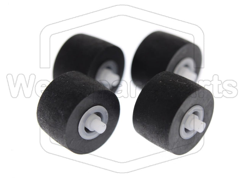 Pinch Rollers for Double Cassette Deck Aiwa CX-NS708