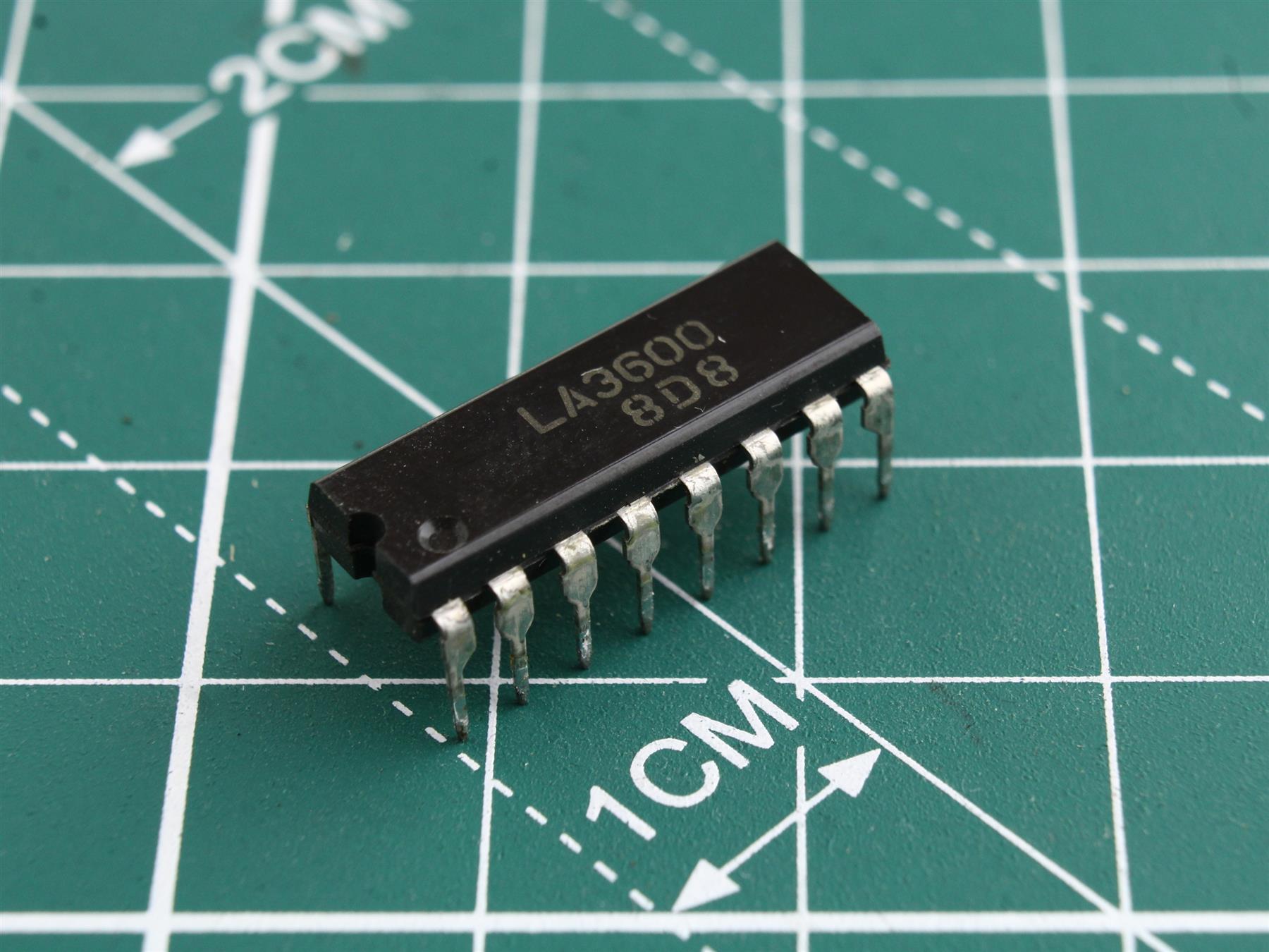 LA3600 integrated circuit SHARP CD301E