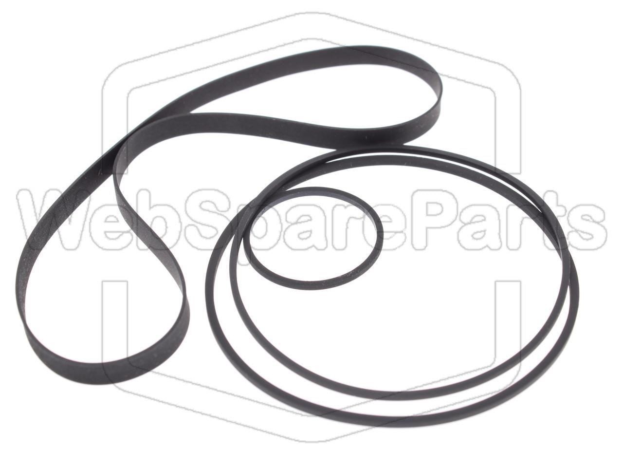 Full Belt Kit for Memorex SCT-83 Cassette Deck