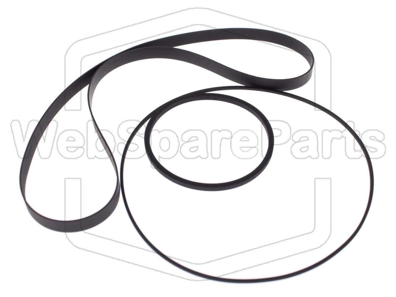 Full Belt Kit for Akai GX-C325D Cassette Deck