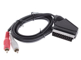 SCART to 2 RCA Male Audio Cable [1.4 m], photo 2