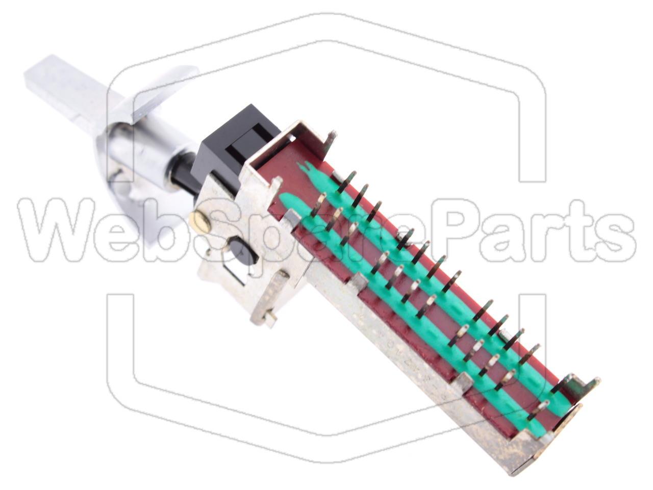 Sanyo Stereo Selector Toggle Switch for Vintage Audio Repair