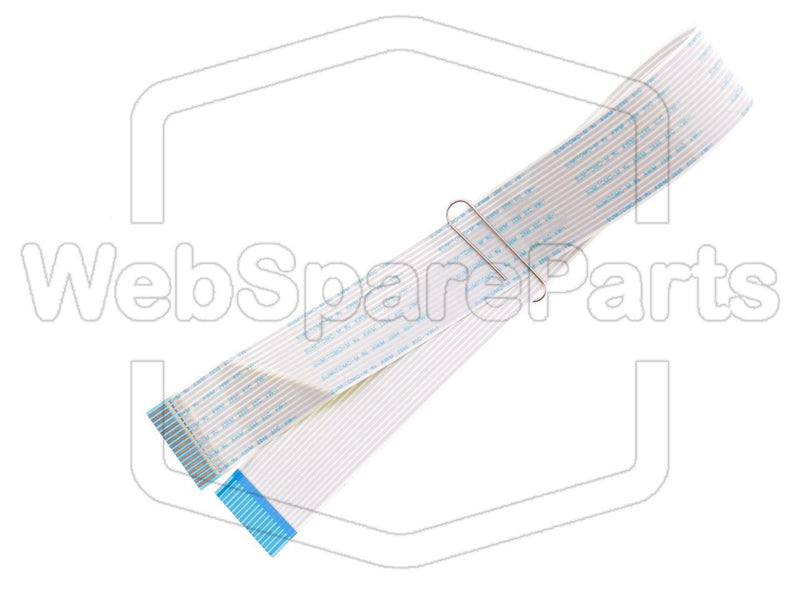 17 Pins Flat Cable L=341mm W=22.70mm - WebSpareParts