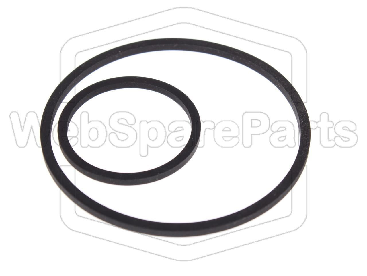 Belt Kit For Video Cassette Recorder Fisher FVS-P490 S