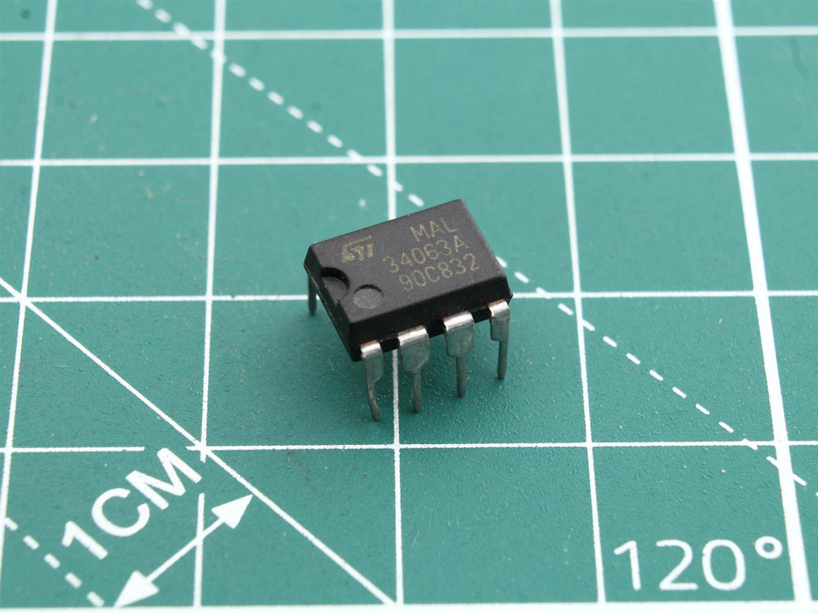34063A Integrated Circuit (IC) - Used