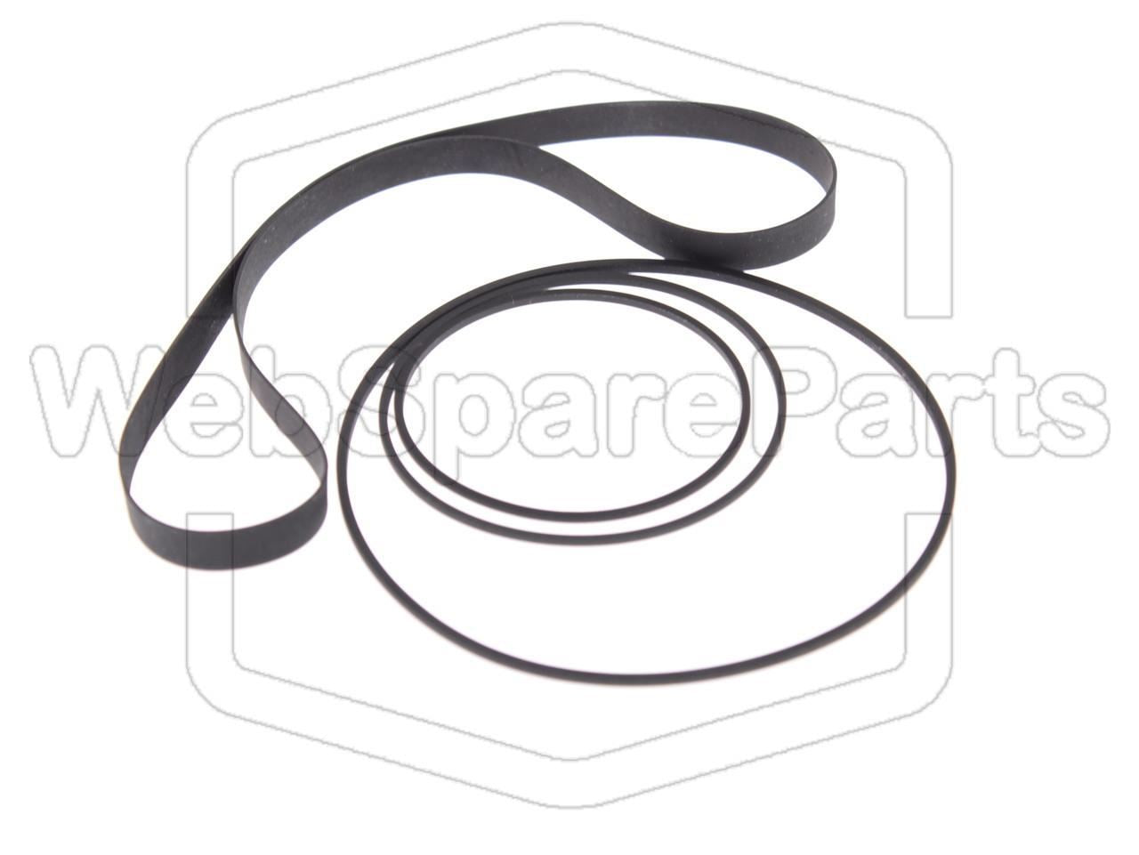 Kenwood KX-1060 Belt Kit for Cassette Deck