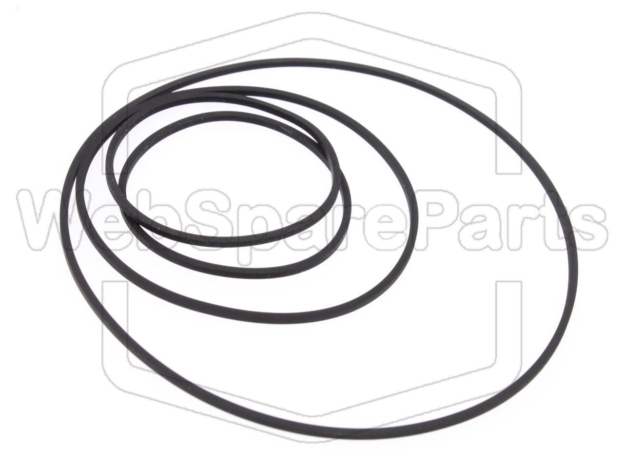 Belt Kit For Cassette Deck Panasonic RX-ED55