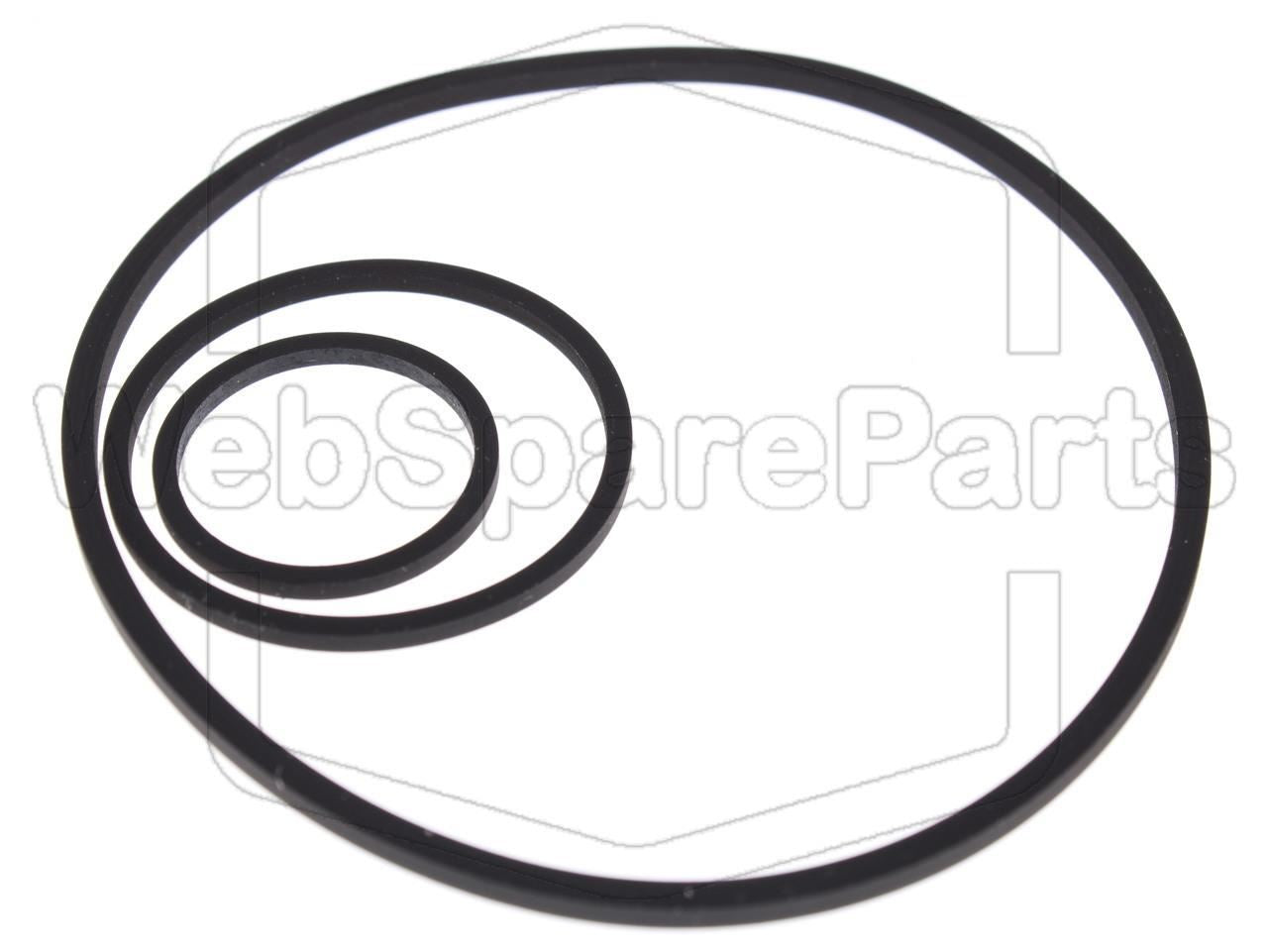 Belt Kit For Video Cassette Recorder NEC DX-1600