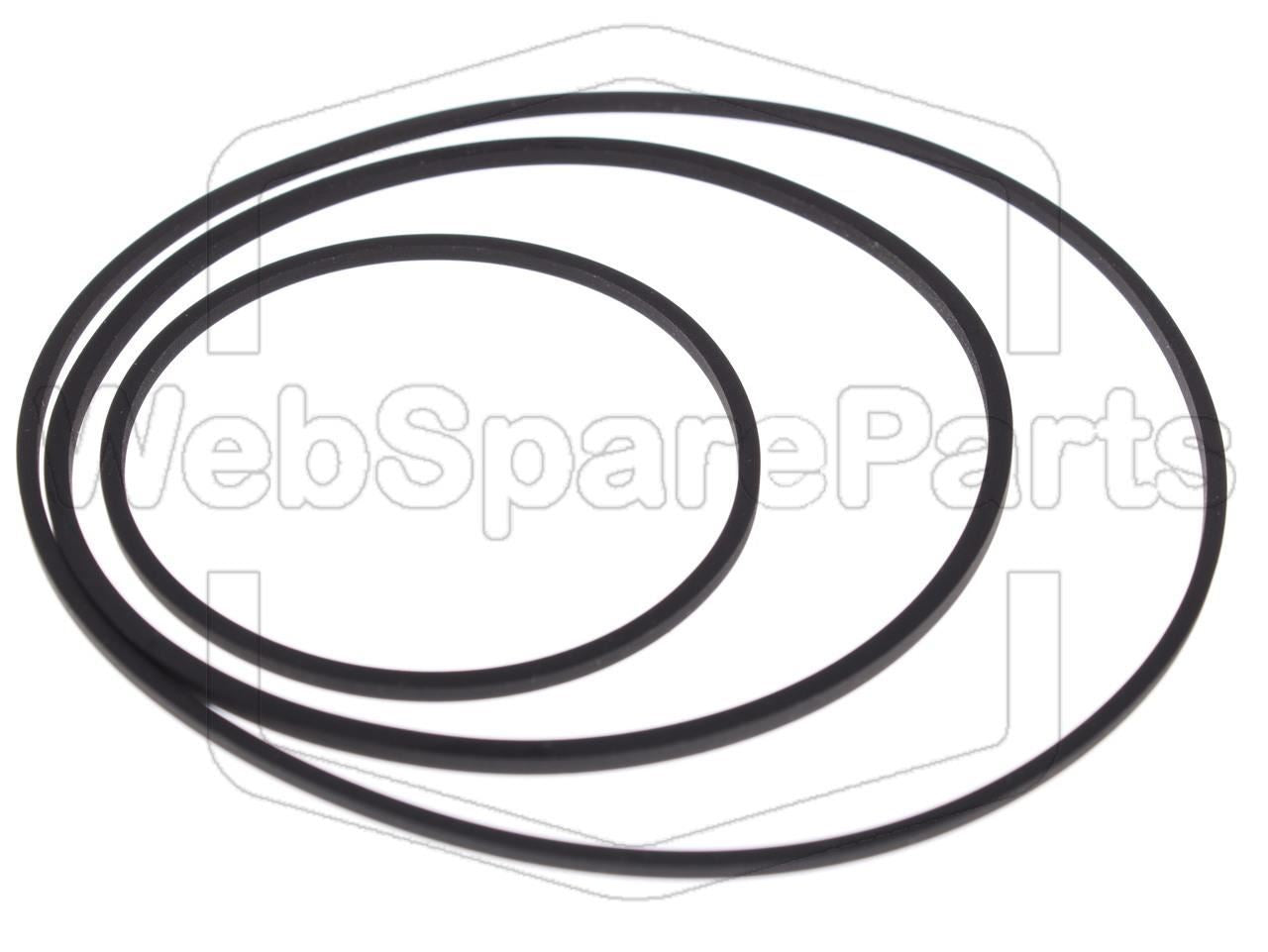 Belt Kit For Video Cassette Recorder Sony SLV-X57