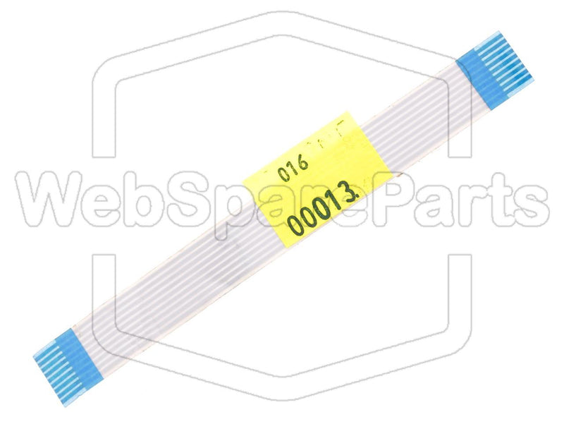 9 Pins Flat Cable L=115mm W=12.60mm