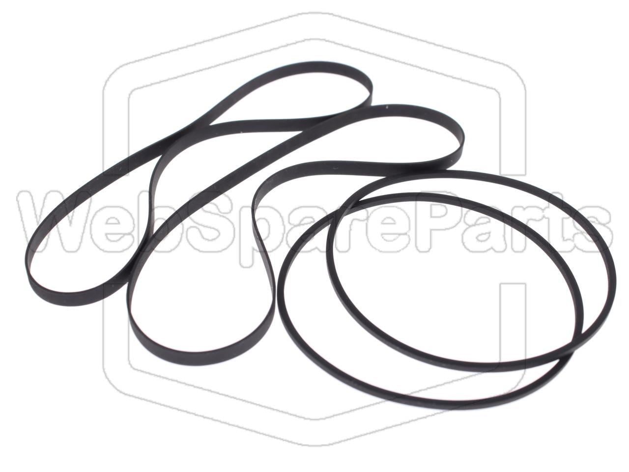 Belt Kit For Cassette Player Sony TC-WE435