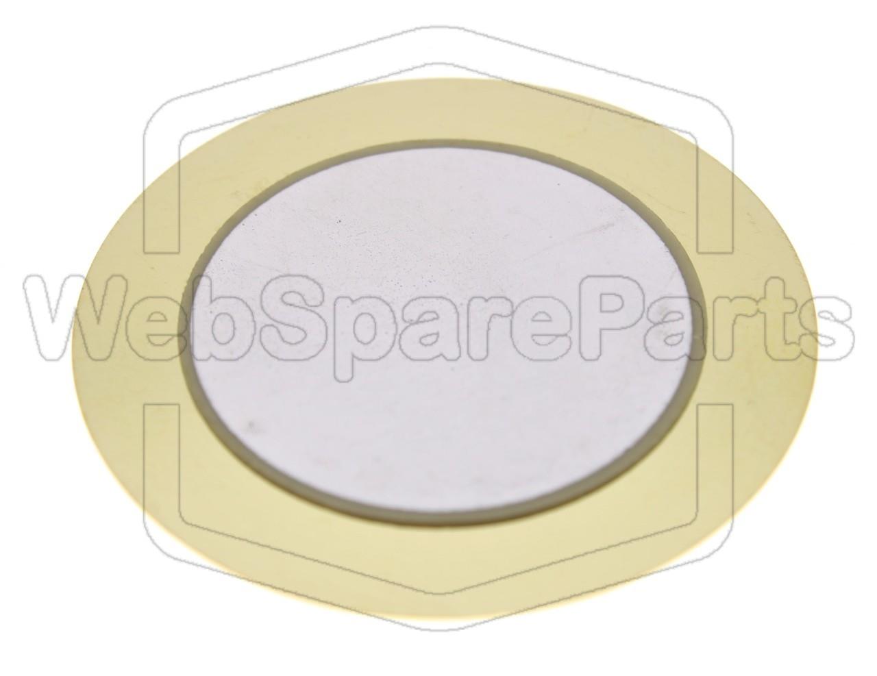 Piezo Buzzer tablet without tone generator Ø35x0.47mm 30V 2.6KHz