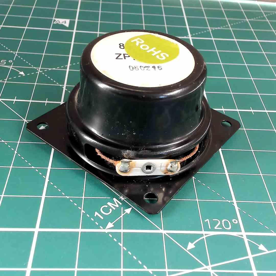 Replacement Speaker for Vintage Audio, 8 Ohm 8 W [50x50mm]