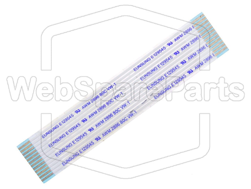 12 Pins Flat Cable L=80mm W=16.33mm