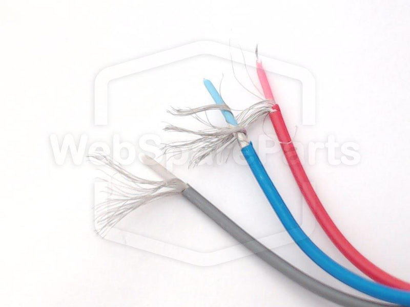 Armored Cable for Vintage Amplifier and Radio Restore Projects [Blue Cable 2 meters]