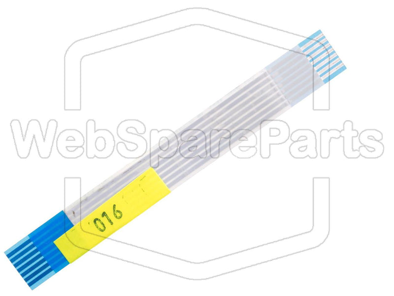 7 Pins Inverted Flat Cable L=81.17mm W=10.10mm