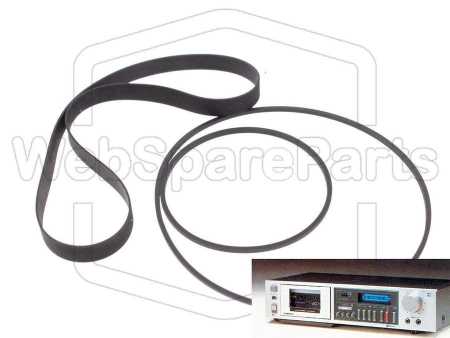 Pioneer CT-720 Belt Kit for Cassette Deck