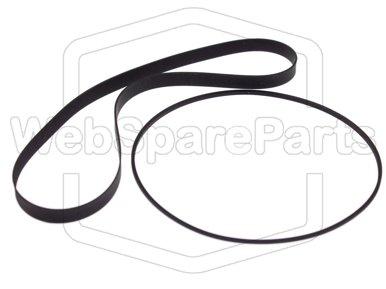 Belt Kit For Stereo Cassette Deck Aiwa AD-R450