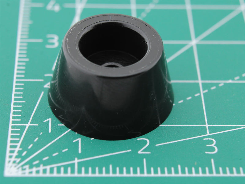 Round PVC Foot With Hole  Ø3.0mm Base Ø20.0mm