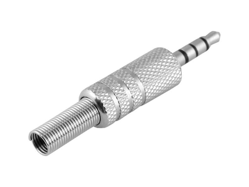 3.5mm Stereo Jack Male Metal Plug