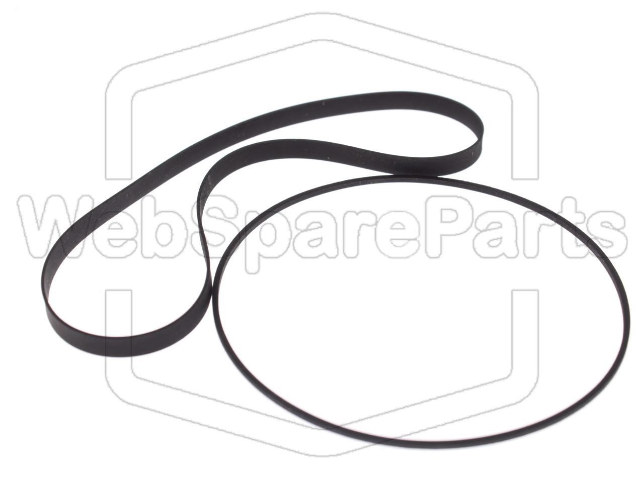 Belt Kit For Stereo Cassette Deck Aiwa AD-R650