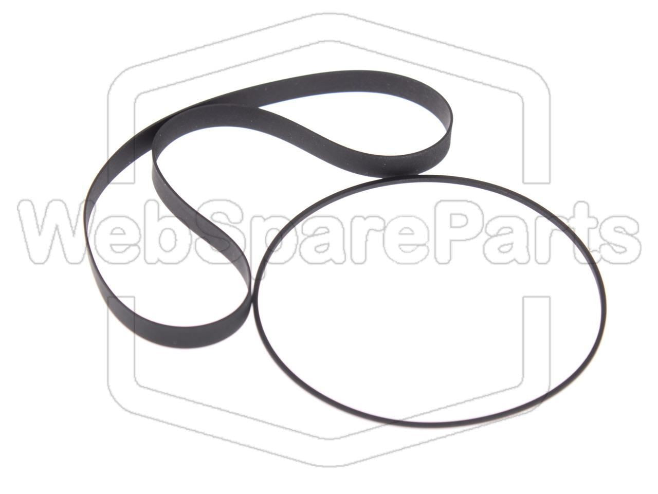 Belt Kit For Stereo Cassette Deck Kenwood KX-87CR
