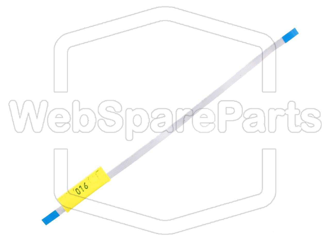6 Pins Flat Cable L=149mm W=3.70mm