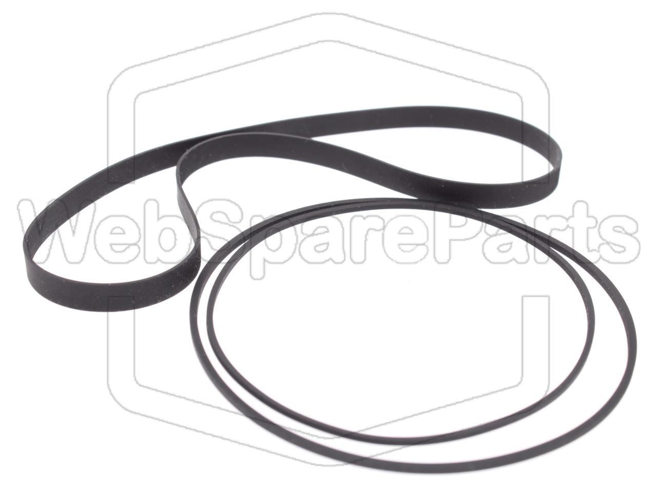 Belt Kit For Cassette Deck Sansui D-99D