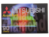 Blank Audio Media Recording Cassette Mitsubishi 90, photo 3