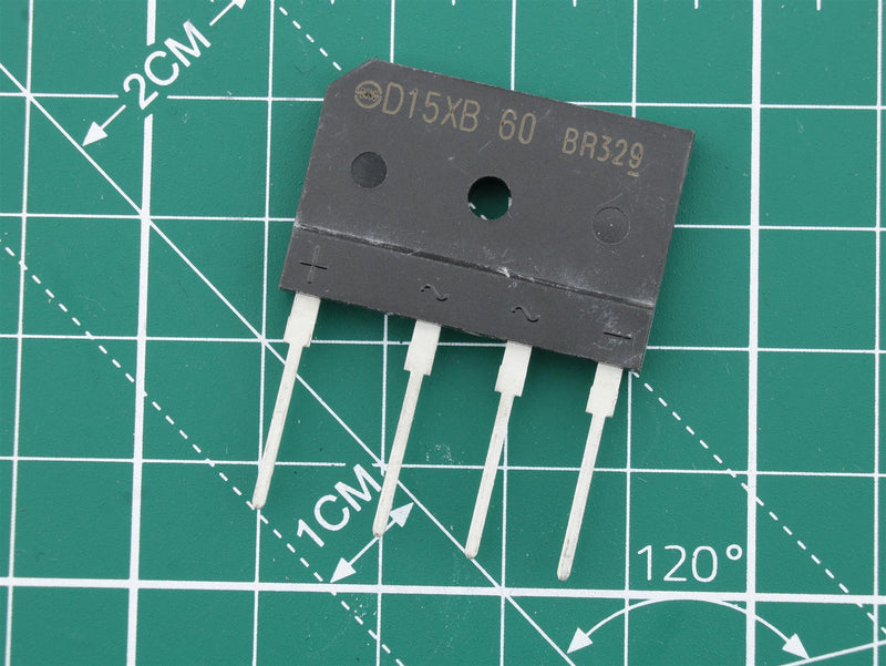 Rectifier bridge 15A 600V - D15XB60-7000