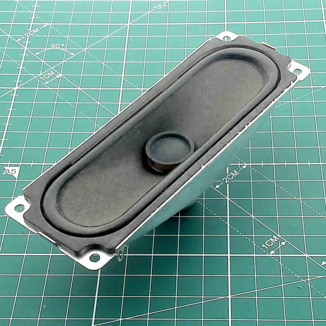 Oval Replacement Speaker for Vintage Audio, 8 Ohm 10 W [132x45x38mm]
