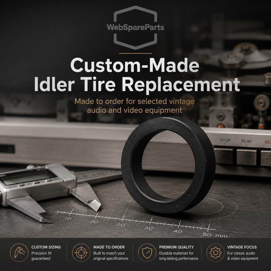 Custom-Made Idler Tire Replacement
