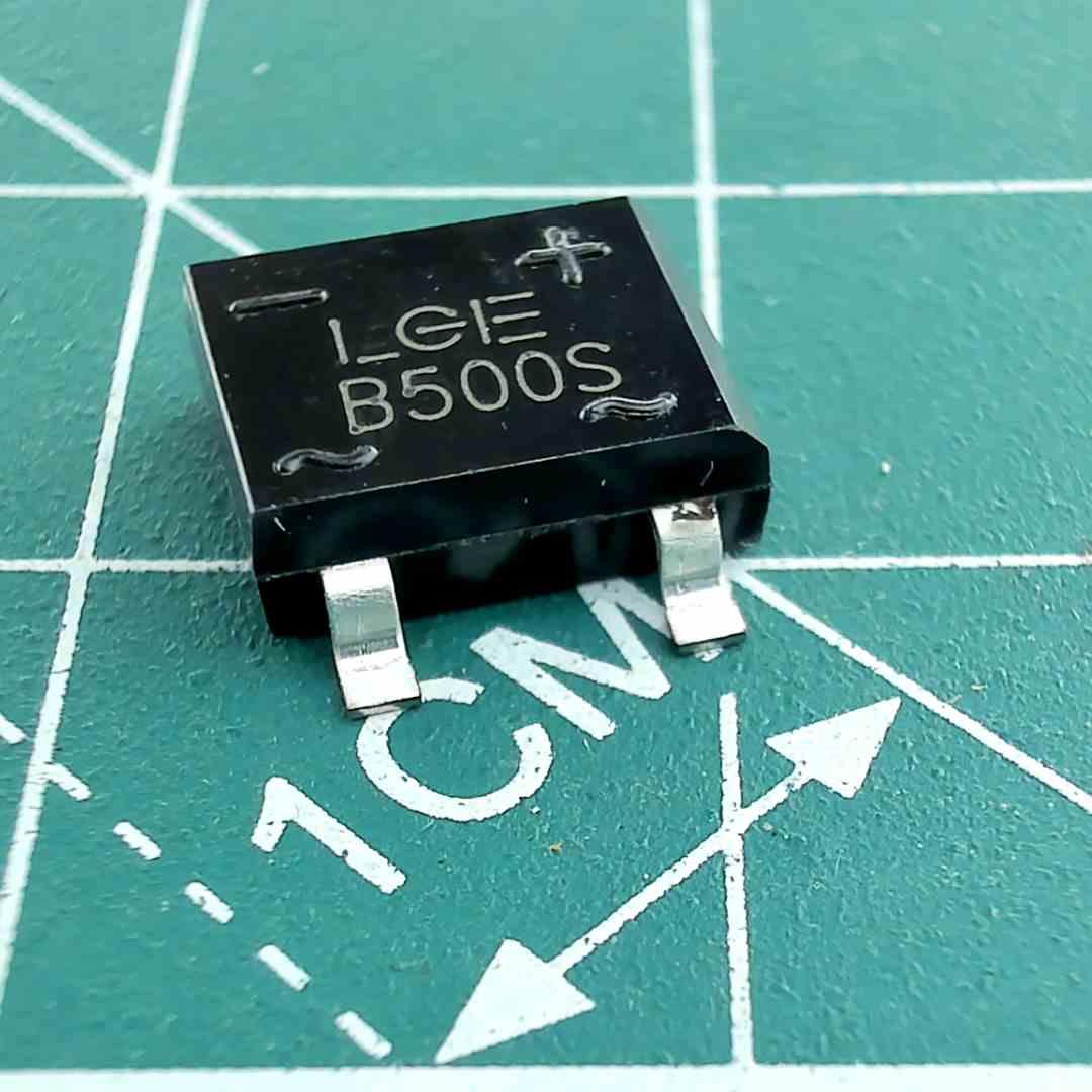 Rectifier bridge SMT 700V 0.8A B500S