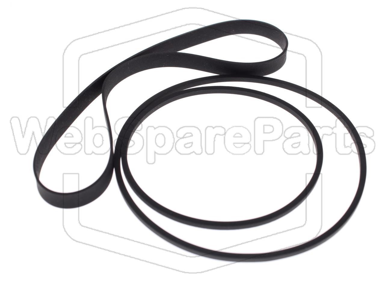 Belt Kit For Video Cassette Recorder Mitsubishi HS-410
