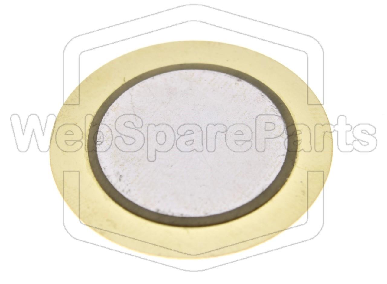 Piezo Buzzer tablet without tone generator Ø27x0.47mm 30V 4KHz