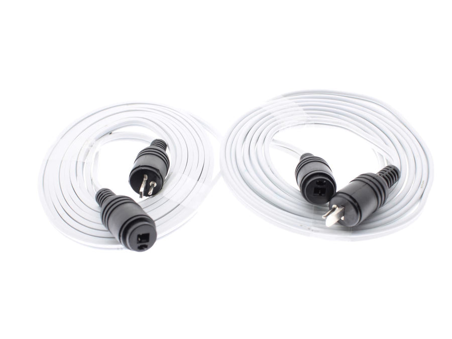 2-Pin DIN Speaker Cable Pair for Bang & Olufsen [6 meters each]
