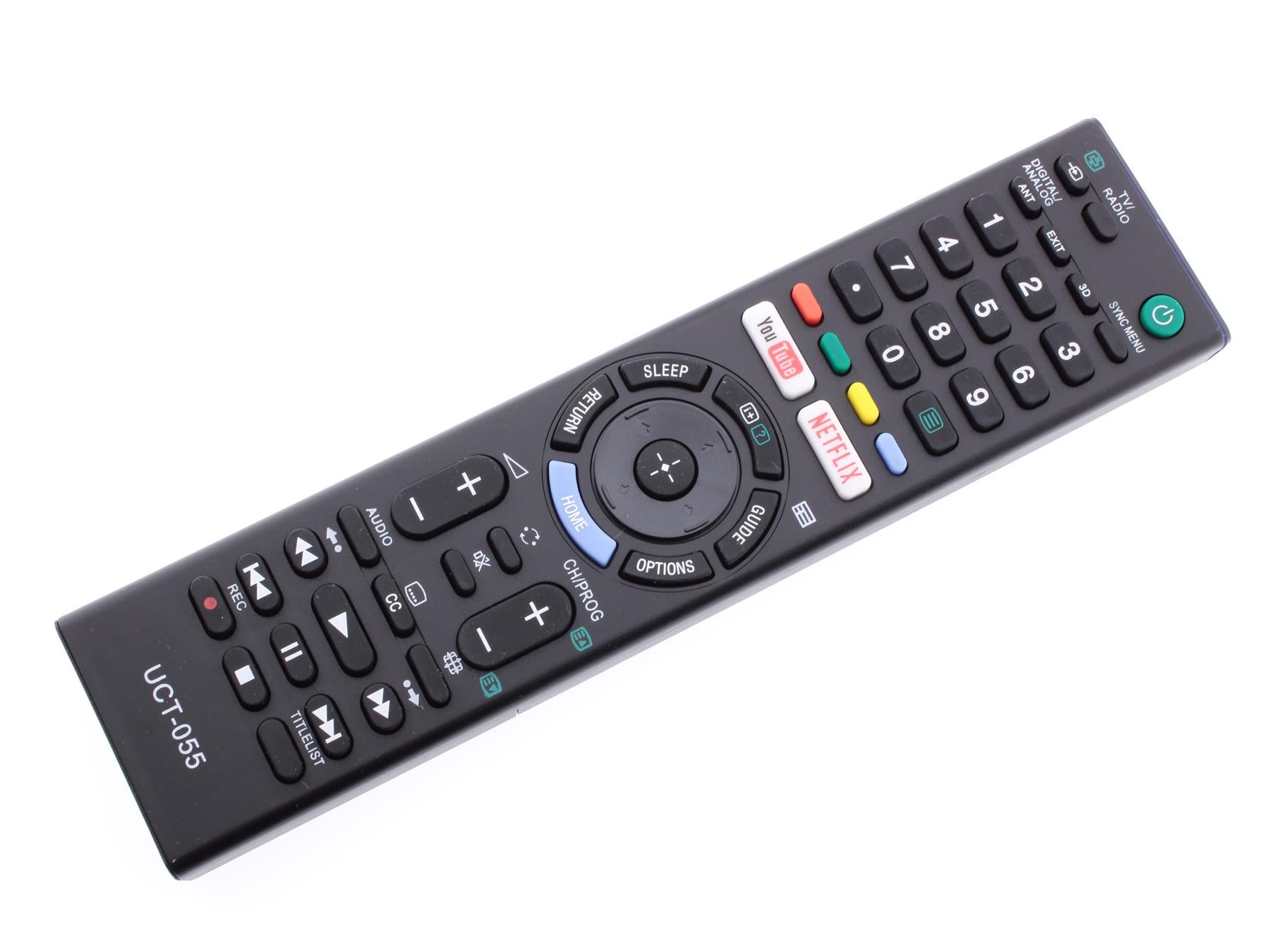 Replacement TV Remote Control for Sony UCT-055