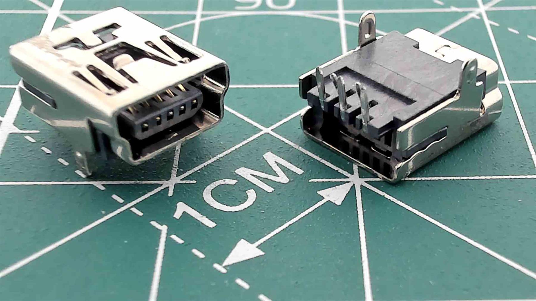 Micro USB Female Connector for PCB Soldering S7501
