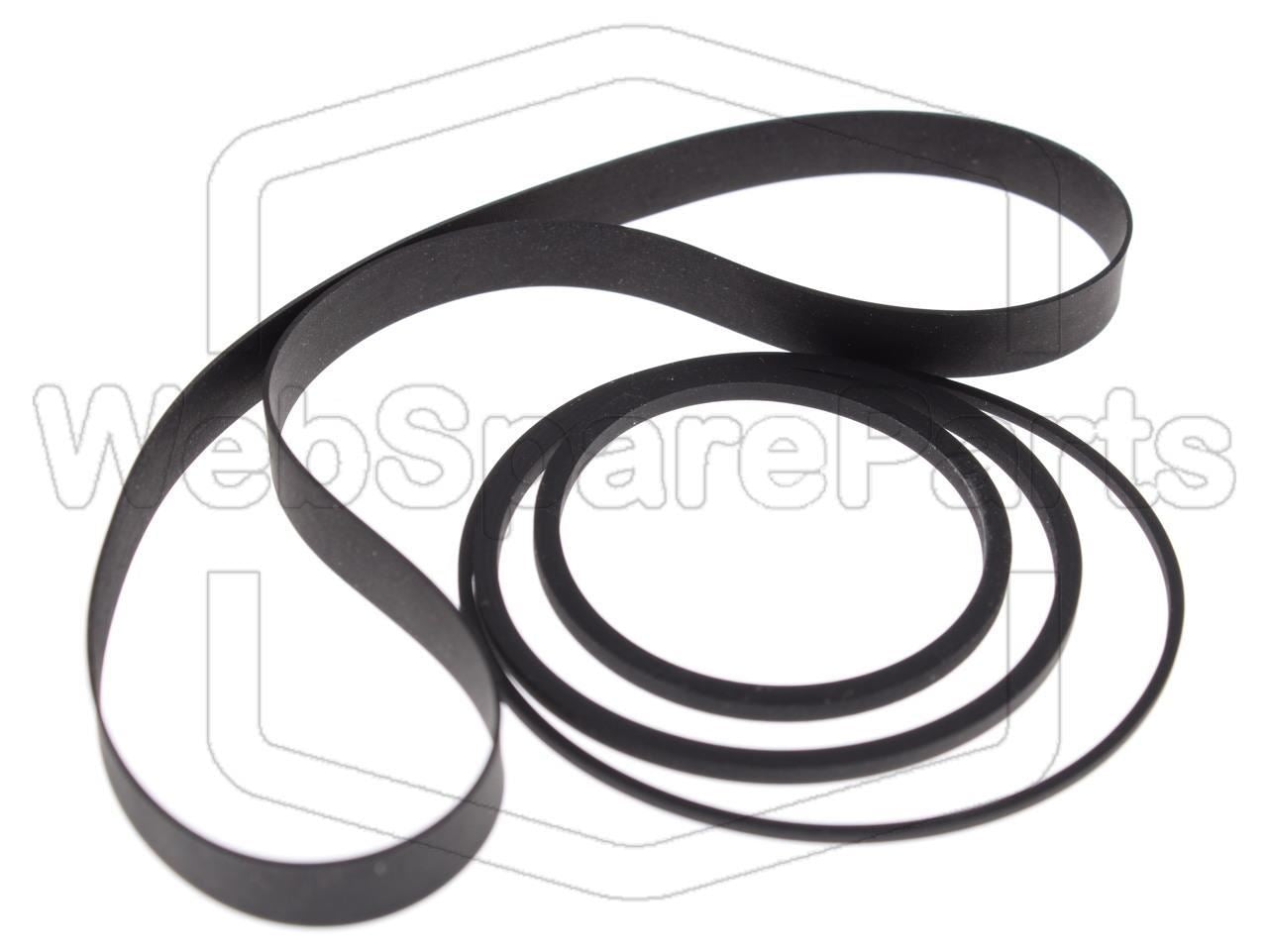 Belt Kit For Video Cassette Recorder Nordmende V-300 STEREO