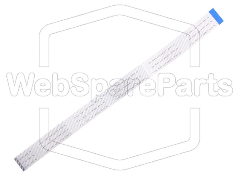 17 Pins Inverted Flat Cable L=340mm W=22.70mm